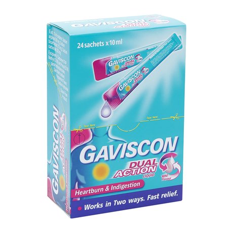 Thuốc dạ dày Gaviscon được sử dụng rất phổ biến để giảm các triệu chứng của trào ngược