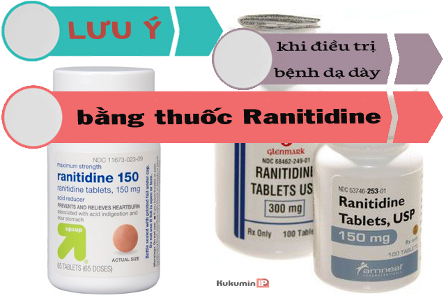 thuốc Ranitidine điều trị bệnh dạ dày