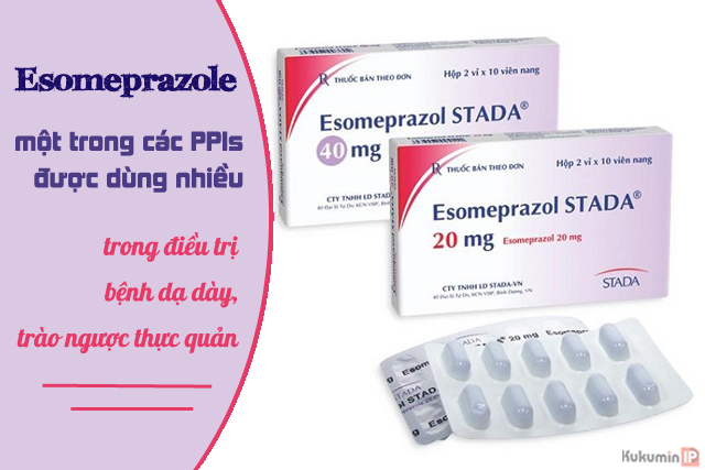 thuốc điều trị dạ dày Esomeprazole