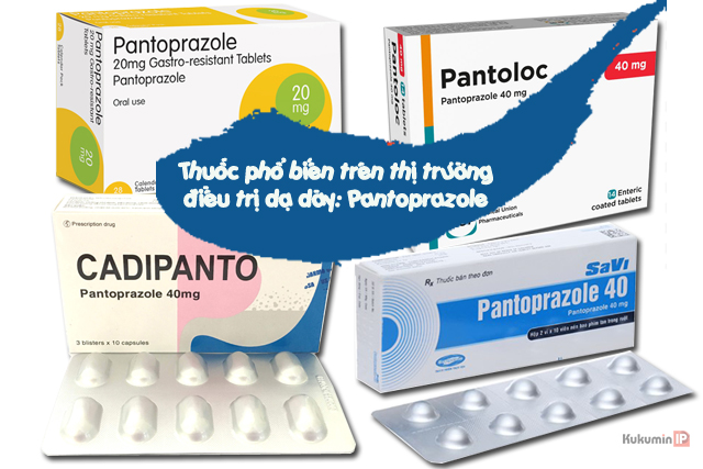 thuốc điều trị dạ dày Pantoprazole