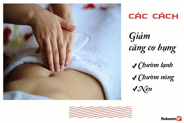 đau dạ dày nên làm gì? giảm căng cơ bụng