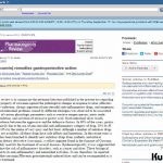 Bằng chứng khoa học của curcumin phytosome trên bệnh viêm loét dạ dày tá tràng