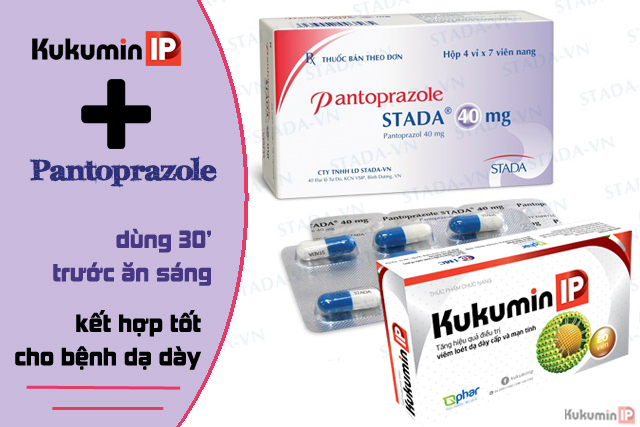 thuốc PPI giảm tiết axit kết hợp cùng Kukumin IP giúp điều trị hiệu quả bệnh dạ dày, trào ngược dạ dày thực quản